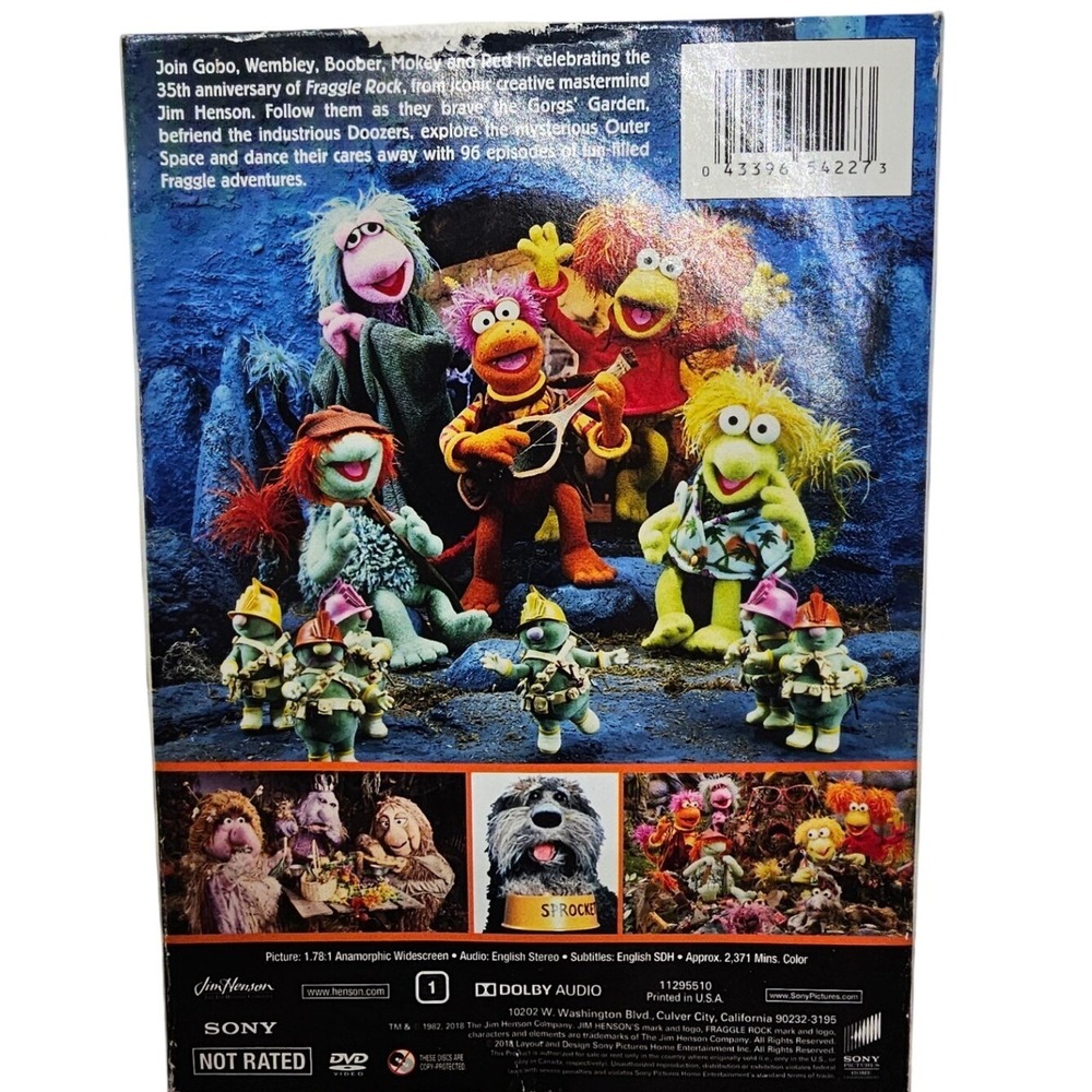 Jim Henson Fraggle Rock Incomplete Series 10-Disc DVD Box Set 35th Anniversary - Picture 2 of 14